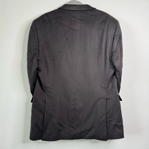 Festari Uomo Bocelli Men’s 100% Cashmere Blazer Sport Coat 42R Brown Canada Made - Picture 9 of 10